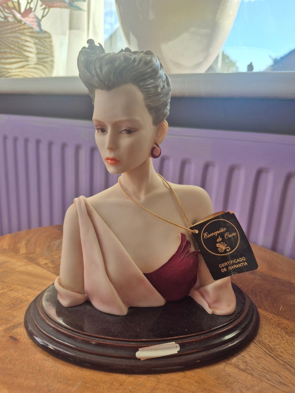 Elegante buste van een vrouw - Decoratief beeld, Ophalen of Verzenden