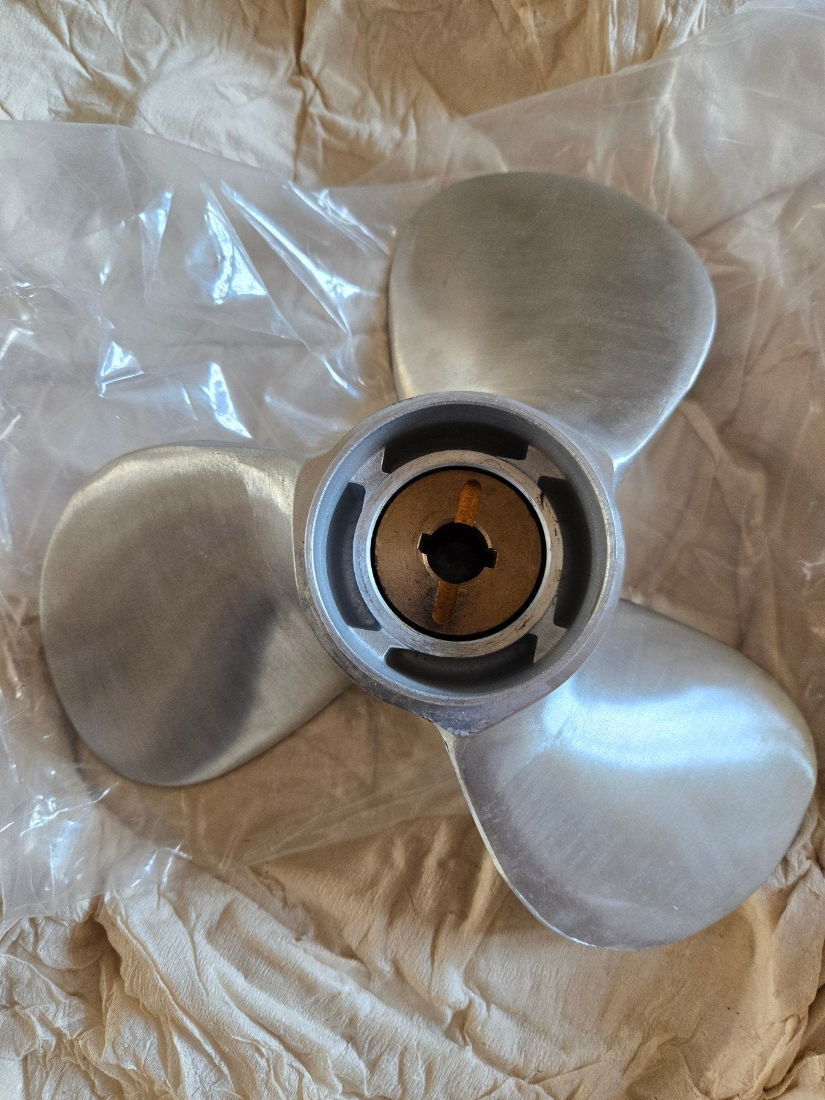 Nieuwe Yamaha buitenboordmotor propeller uit 1973, Ophalen of Verzenden, Nieuw, Motor en Techniek