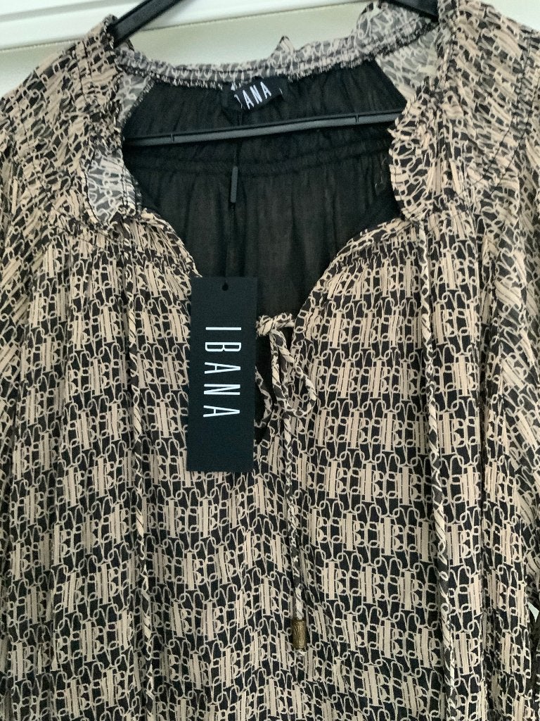 Lange blouse, Nieuw, Maat 36 (S), Ibana, Meerkleurig