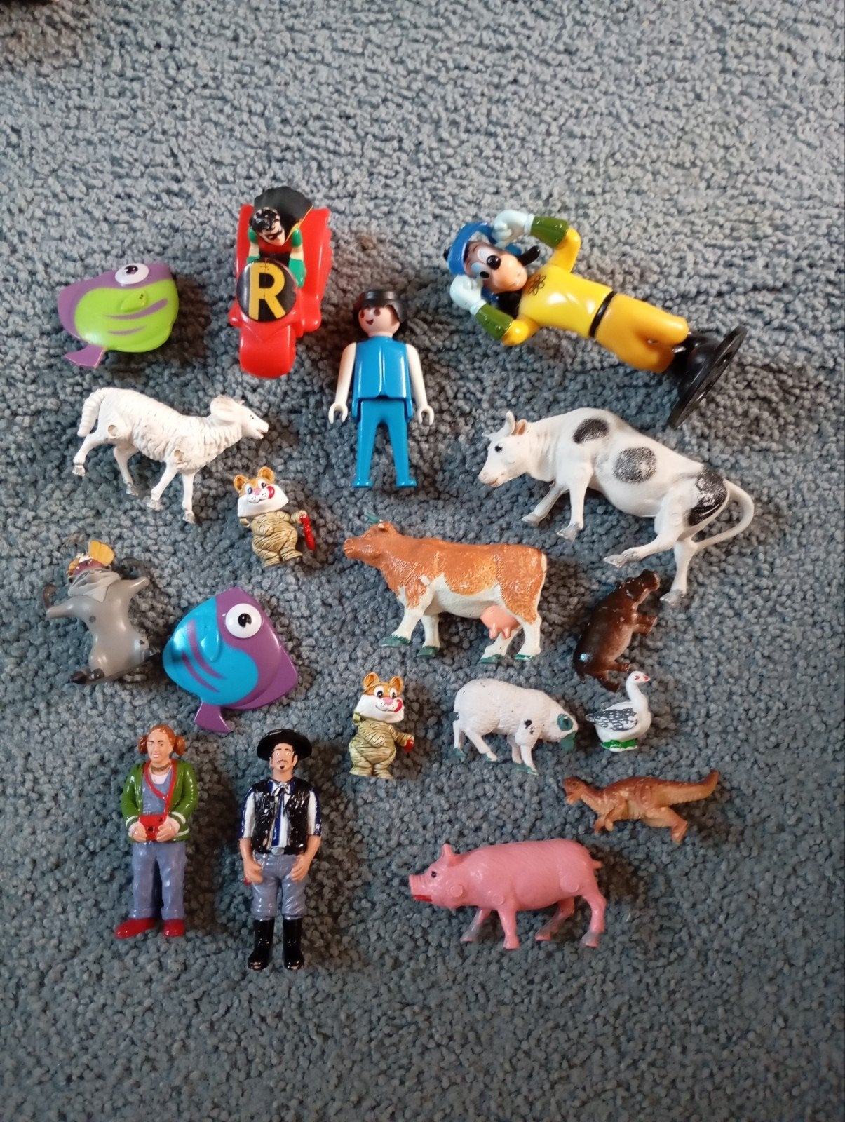 Vintage Diverse Figuren Poppetjes igst, Verzenden