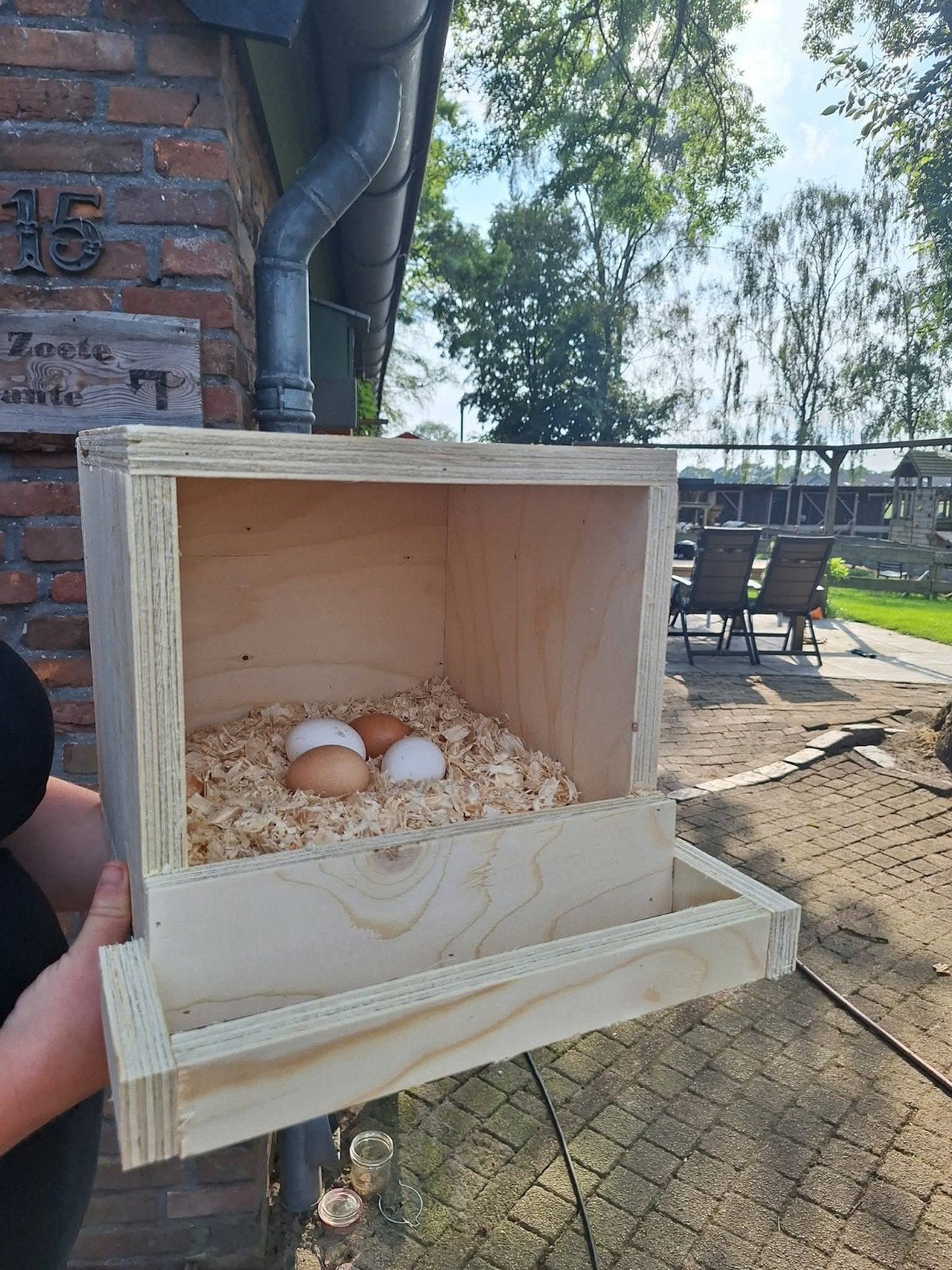 Handgemaakt kippen legnest, Ophalen of Verzenden, Nieuw, Overige typen