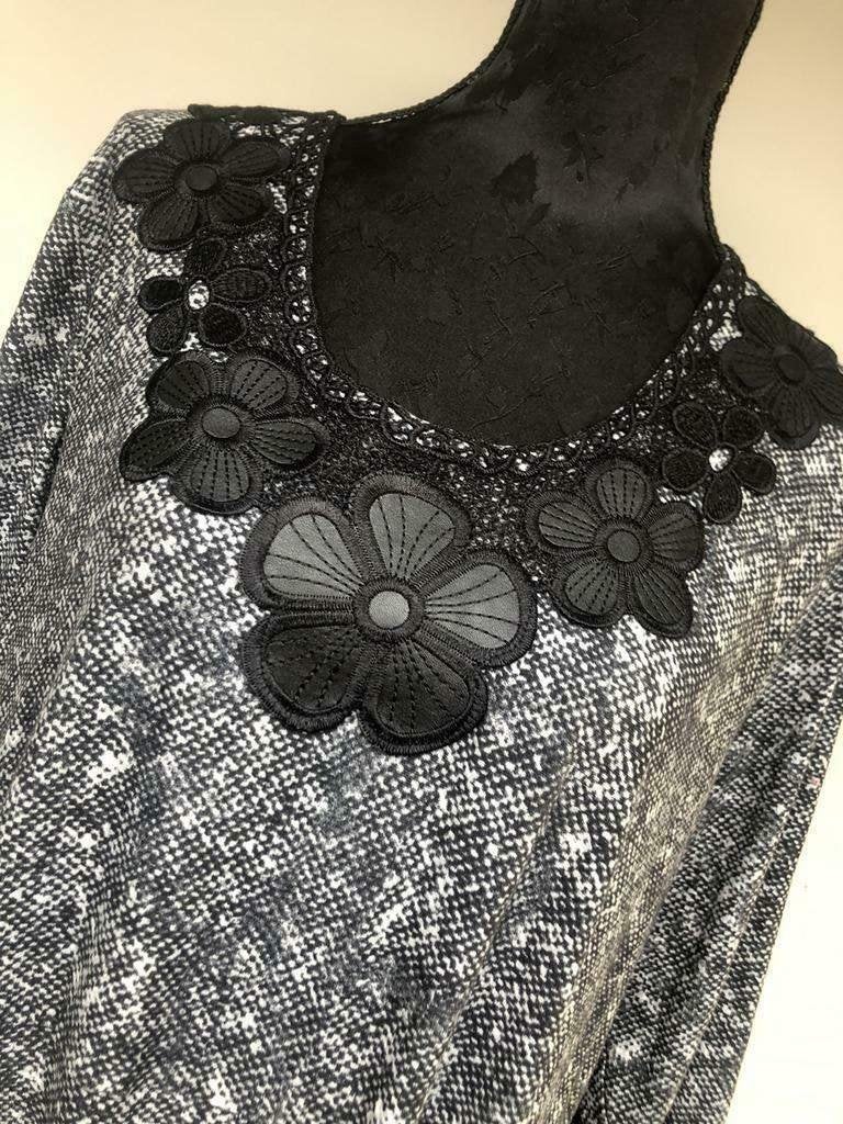 Ulla Popken prachtige jurk maat 50-52, Overige kleuren, Verzenden, Maat 46/48 (XL) of groter, Zo goed als nieuw