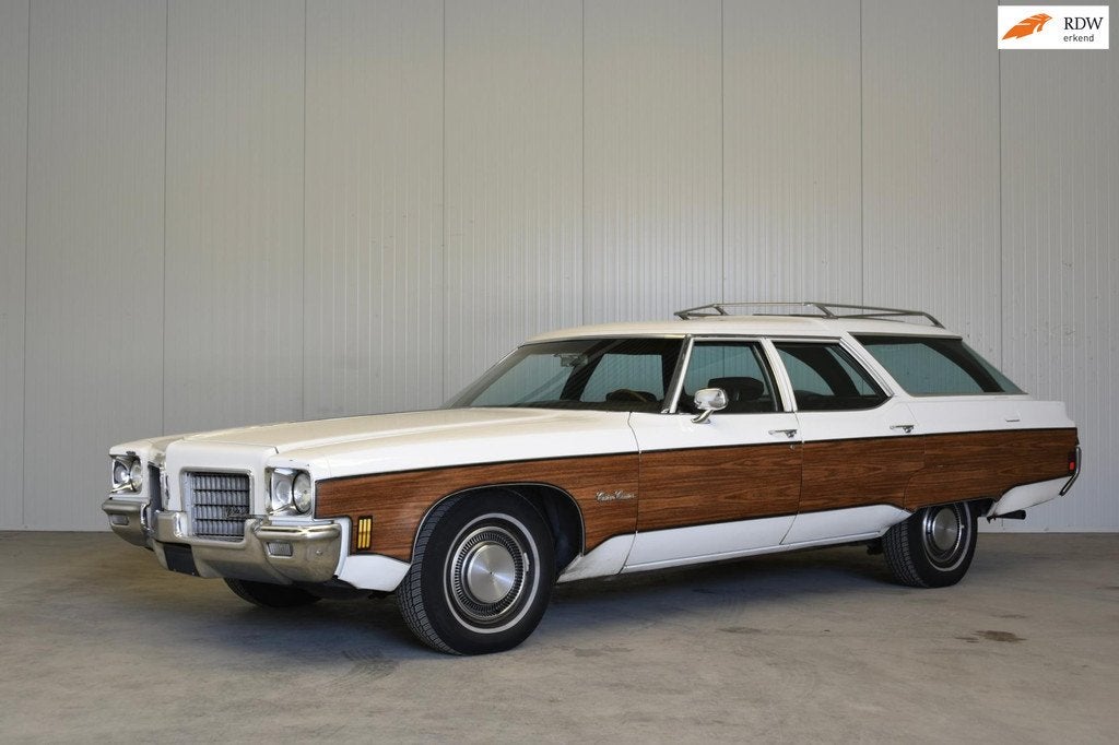 Oldsmobile CUSTOM CRUISER Met de wereld beroemde 455 Rocket, Auto's, Oldsmobile, Bedrijf, Te koop, Airconditioning, Benzine, Stationwagon