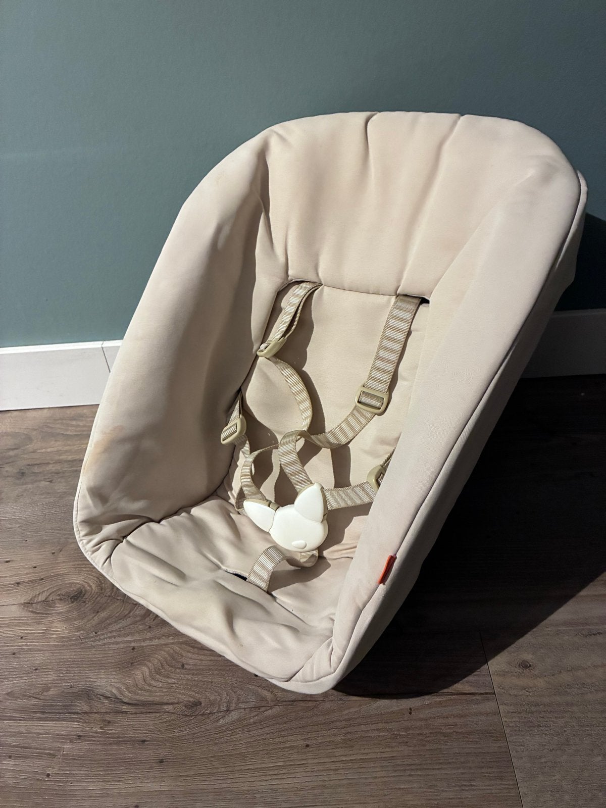Stokke newborn seat, Gebruikt, Wipstoel, Met gordel(s) of riempje(s), Ophalen