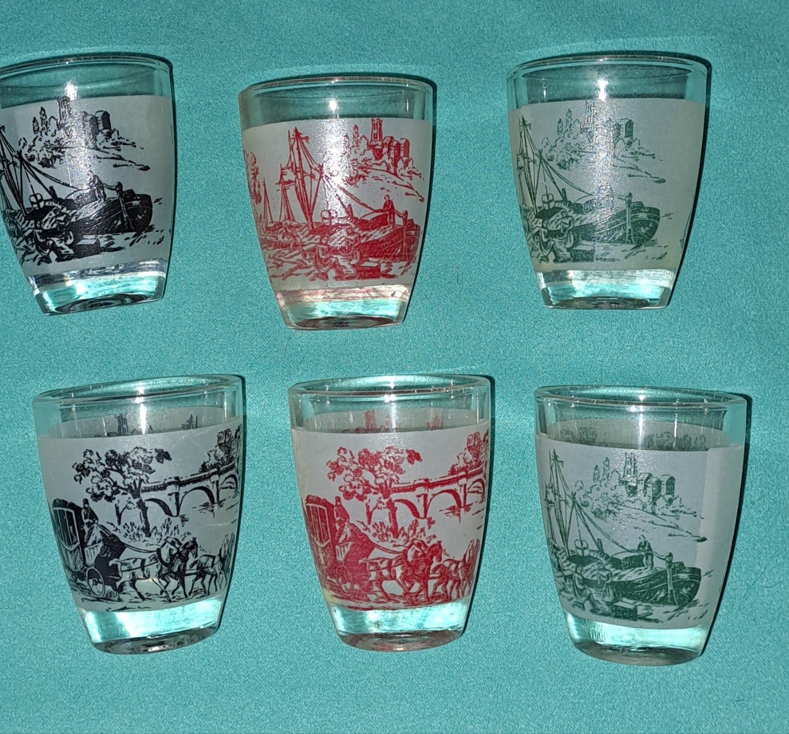 Shotglaasjes, borrelglaasjes, likeurglaasjes, Ophalen of Verzenden, Zo goed als nieuw, Borrel- of Shotglas