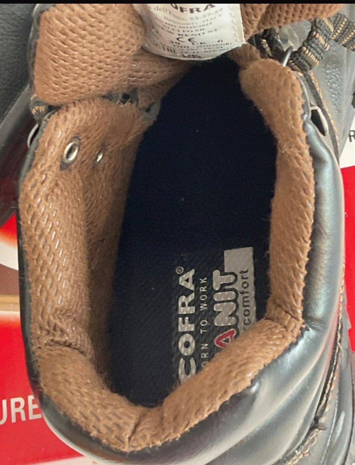 Cofra New Reno S3 CI FO SR Veiligheidsschoenen Maat 39, Ophalen, Nieuw