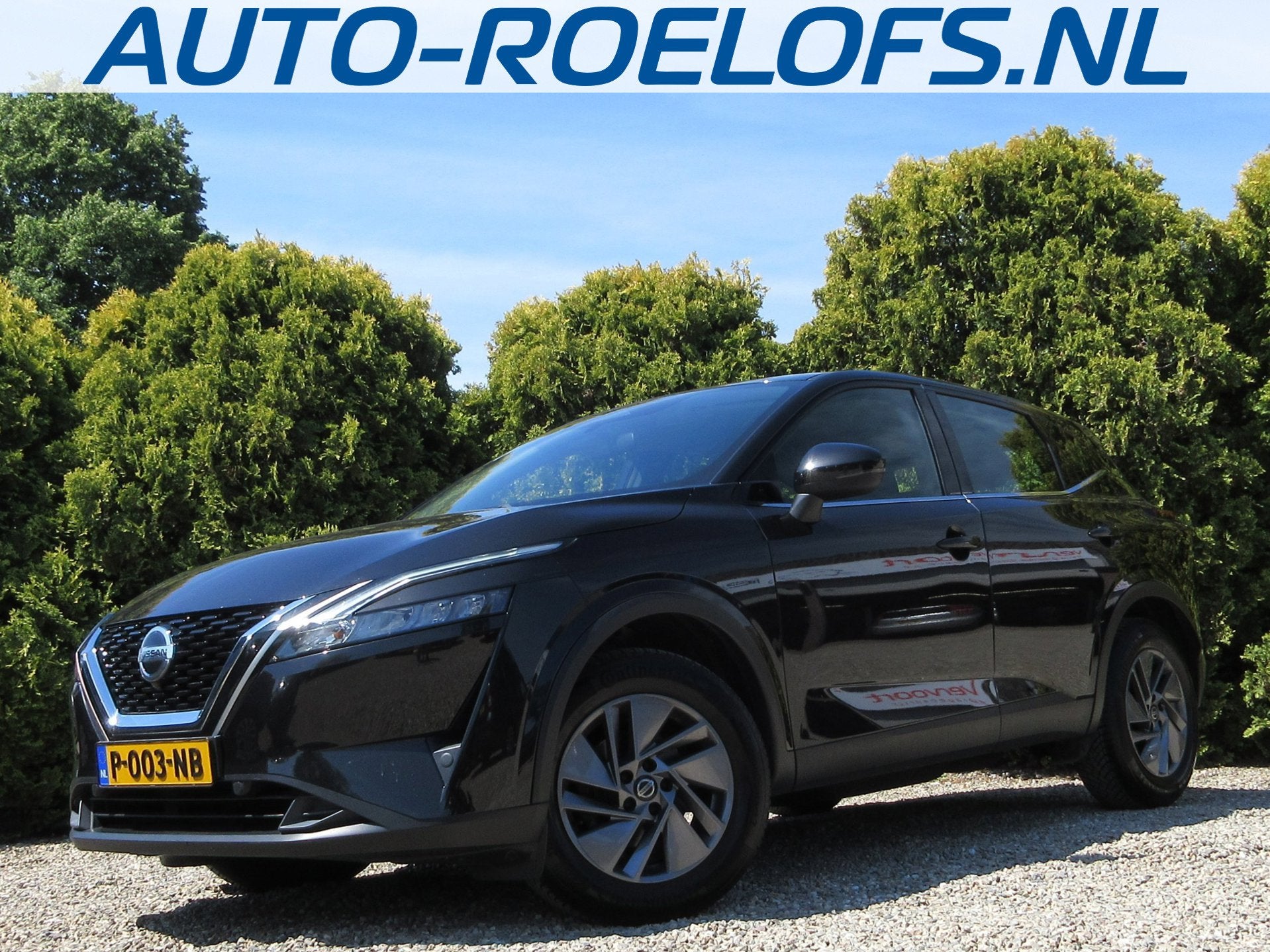 Nissan Qashqai 1.3 MHEV Xtronic Business * Carplay * Camera, Auto's, Stof, Zwart, Origineel Nederlands, Qashqai