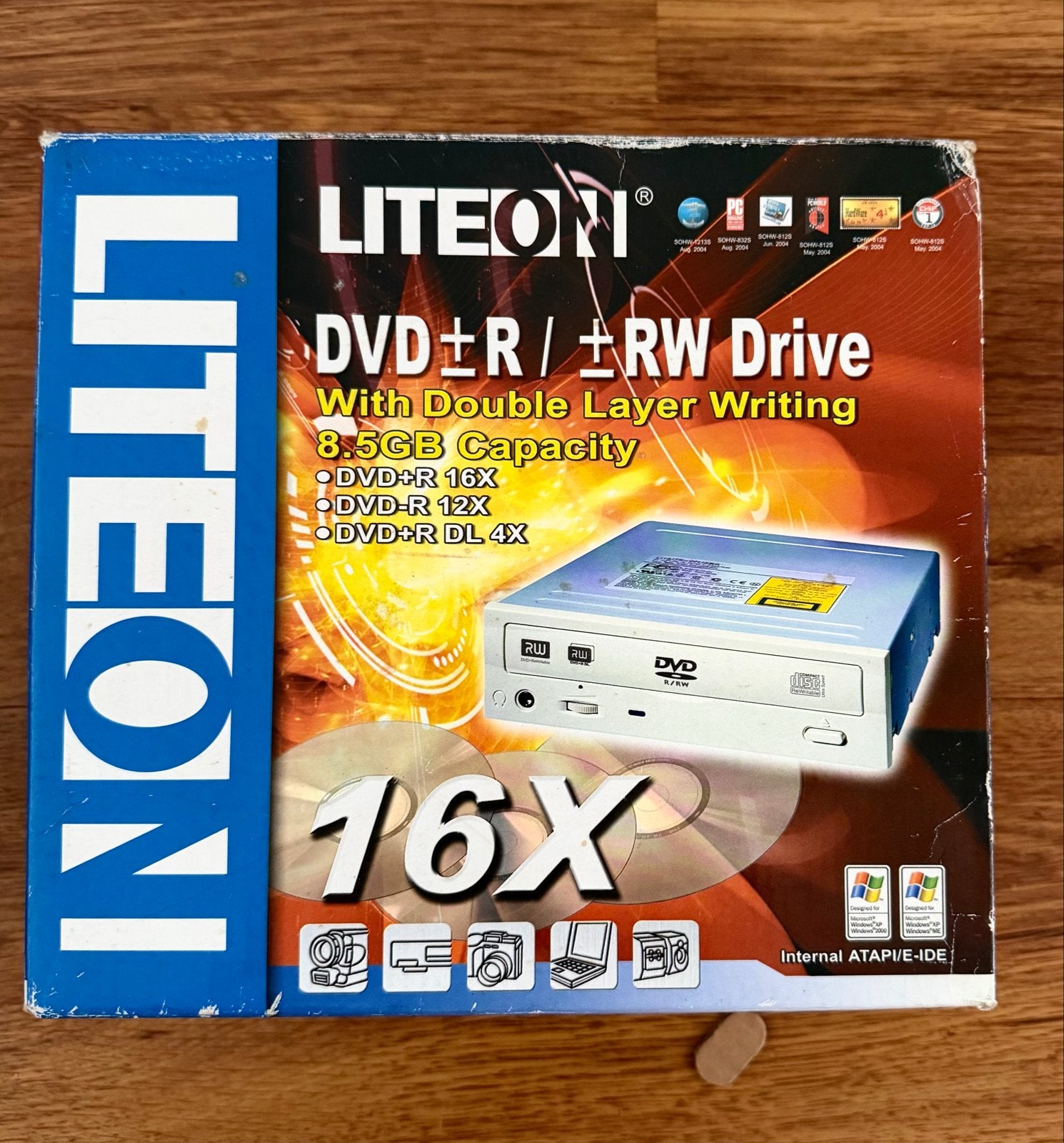 Lite-On 16X DVDR/RW Drive met Double Layer Writing, Intern, Dvd, Nieuw, Ophalen of Verzenden