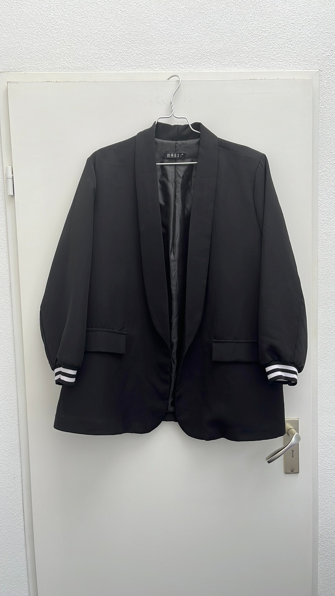 Colbert, Ophalen of Verzenden, Zo goed als nieuw, Maat 46/48 (XL) of groter, Zwart