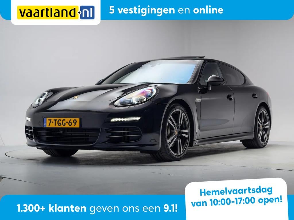 Porsche Panamera 3.0 4S 420pk [ Sport Chrono Navi Camera Pan, Automaat, Gebruikt, Verwarming stoelen achter, 4 stoelen