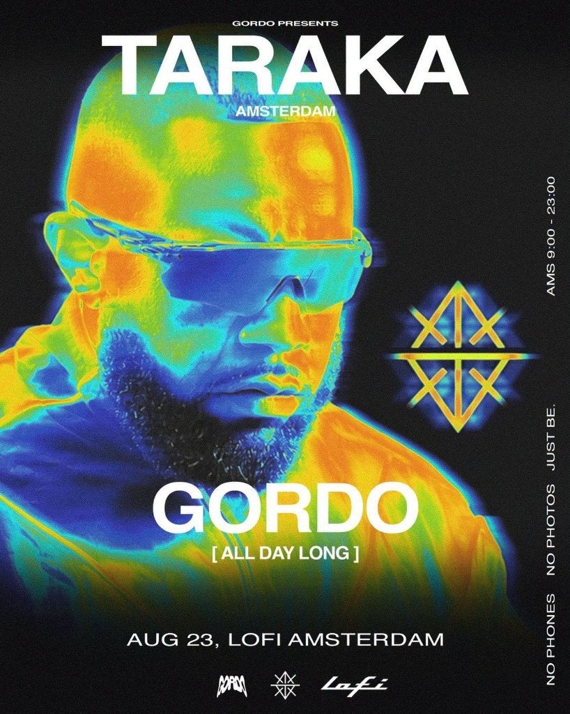 TE KOOP TICKETS GORDO AMSTERDAM, Drie personen of meer