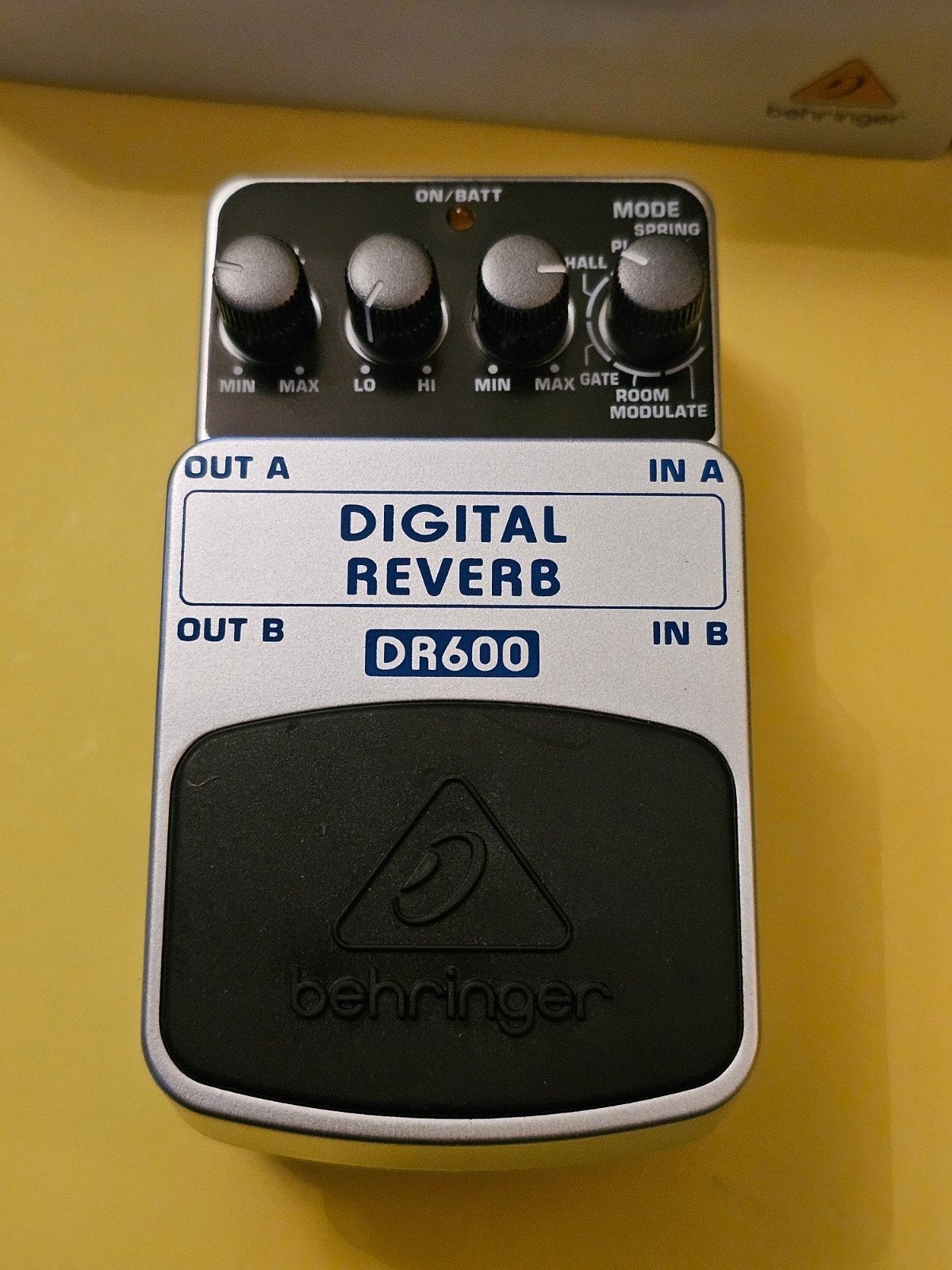 Behringer DR600 Digital Reverb, Behringer, MUSIC Group Macao Commercial Offshore Limited, Info@behringer.com, Ophalen of Verzenden