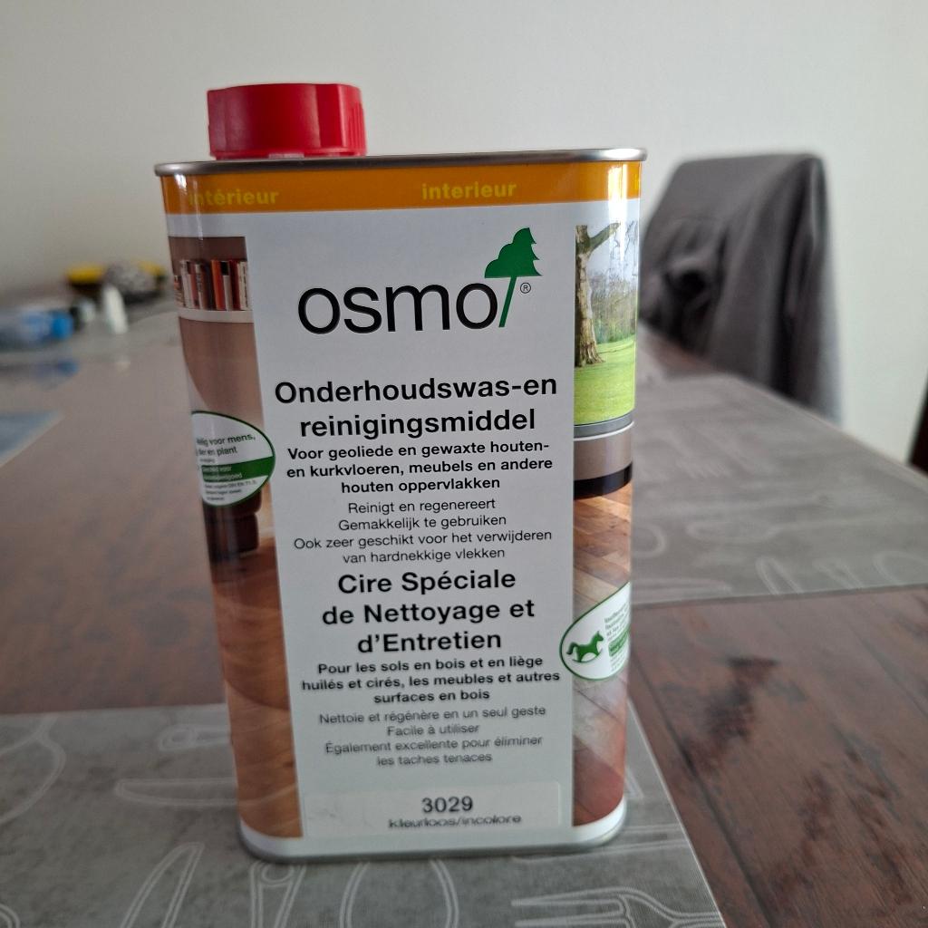 OSMO onderhoudswas, Ophalen