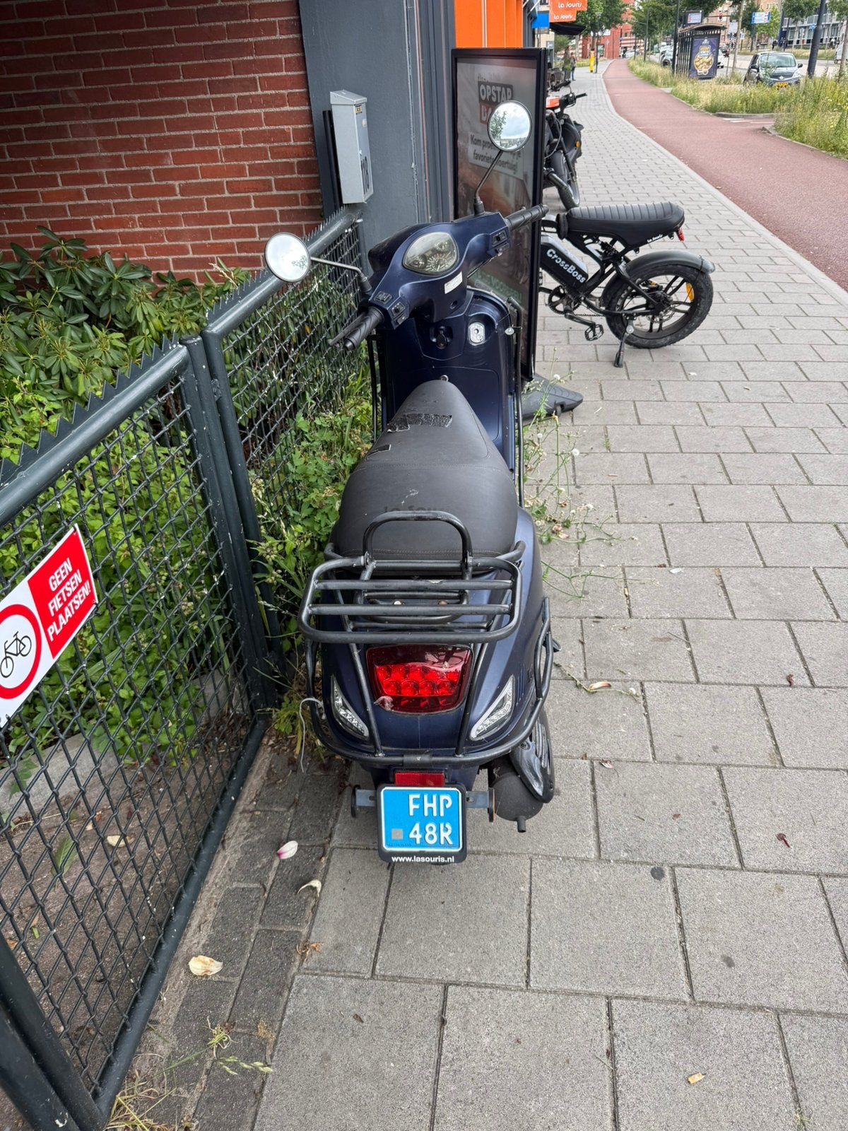 La souris scooter, Fietsen en Brommers, Snorfietsen en Snorscooters, Ophalen of Verzenden, Gebruikt, Benzine, Overige merken