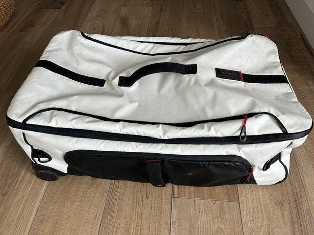 Samsung reiskoffers 2 stuks, Uitschuifbare handgreep, Gebruikt, 45 tot 55 cm, Ophalen of Verzenden