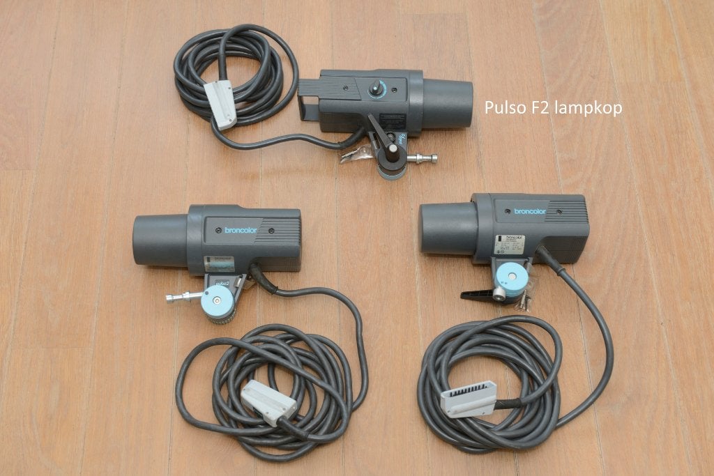 Broncolor Studio Flitsapparatuur met Diverse Toebehoren, Ophalen, Gebruikt, Broncolor, Complete fotostudio