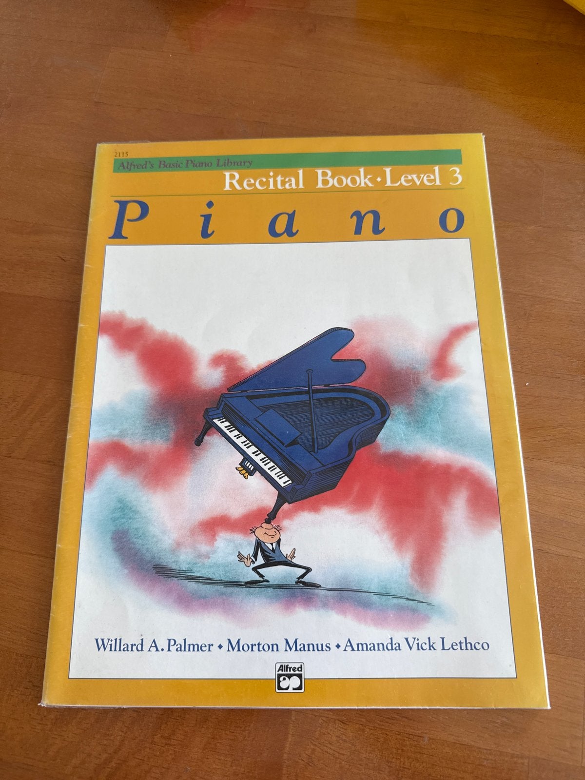 Alfred's Basic Piano Library Recital Book Level 3, Gebruikt, Klassiek, Les of Cursus, Ophalen of Verzenden