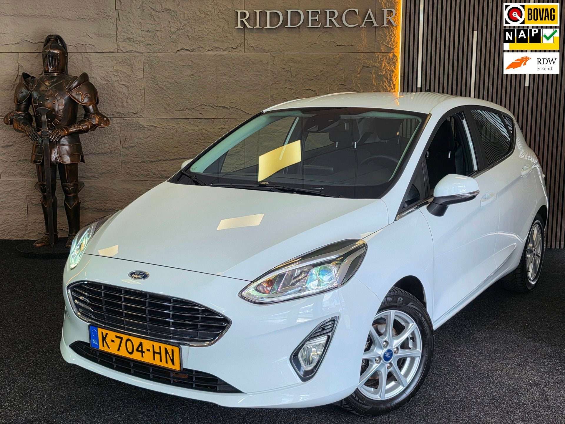 Ford Fiesta 1.0 EcoBoost Titanium|GARANTIE|AUTOMAAT|NAP|LED|, 125 pk, Gebruikt, Bedrijf, 999 cc