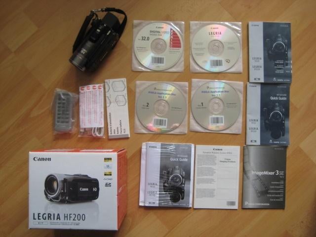Canon Legria HF200 video camera, Mini dv, Canon, 20x of meer, Ophalen of Verzenden