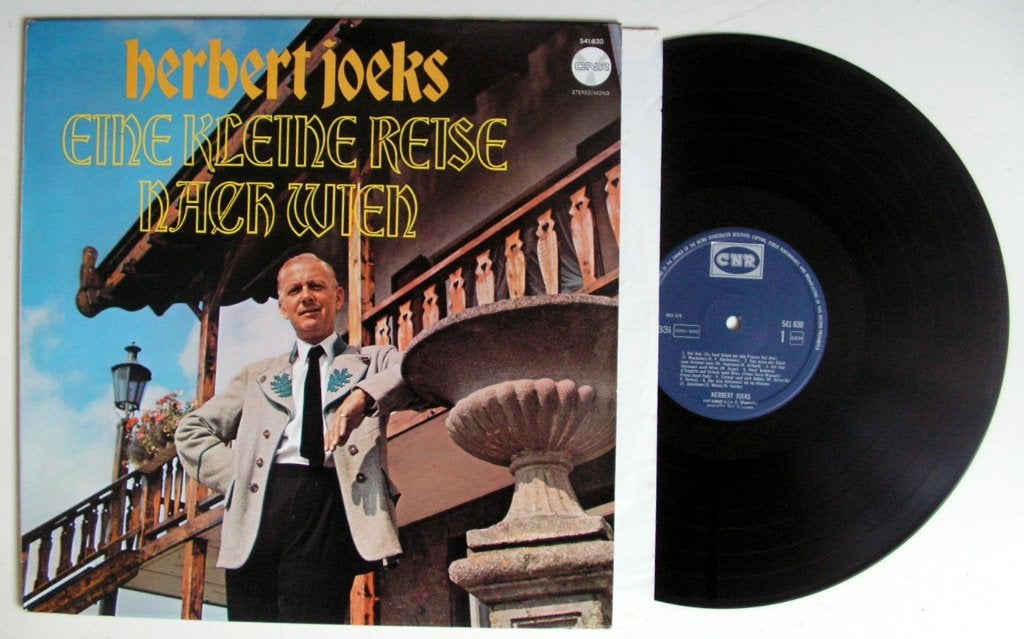 Herbert Joeks Eine kleine Reise nach Wien 12 nr LP 1970 ZGAN, Overige typen, Ophalen of Verzenden, Zo goed als nieuw, Inclusief binnenhoes