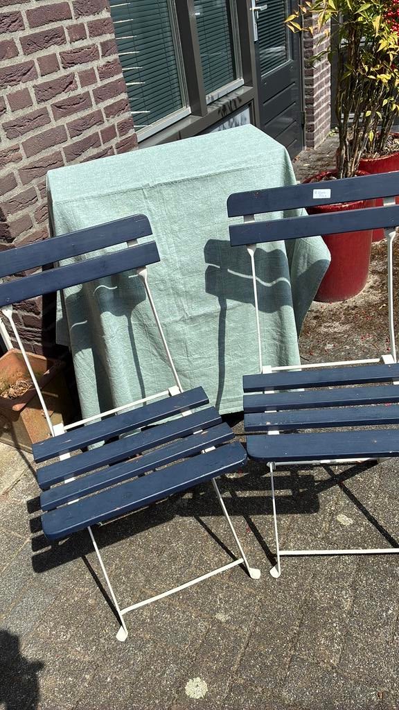 Franse Bistro stoeltjes, Ophalen, Gebruikt