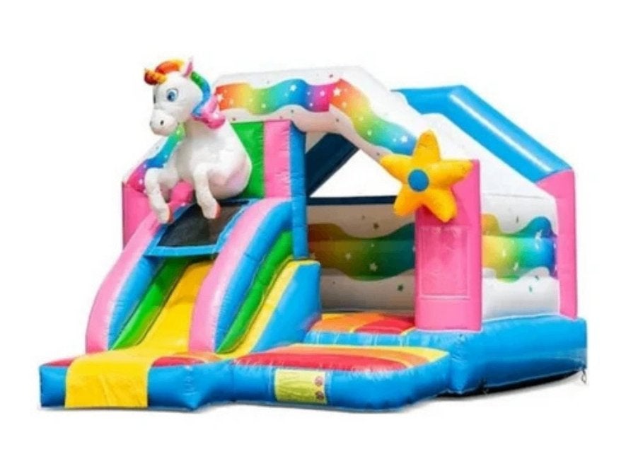 Unicorn springkussen huren - Alkmaar Heerhugowaard Bergen, Ophalen, Zo goed als nieuw, Overige