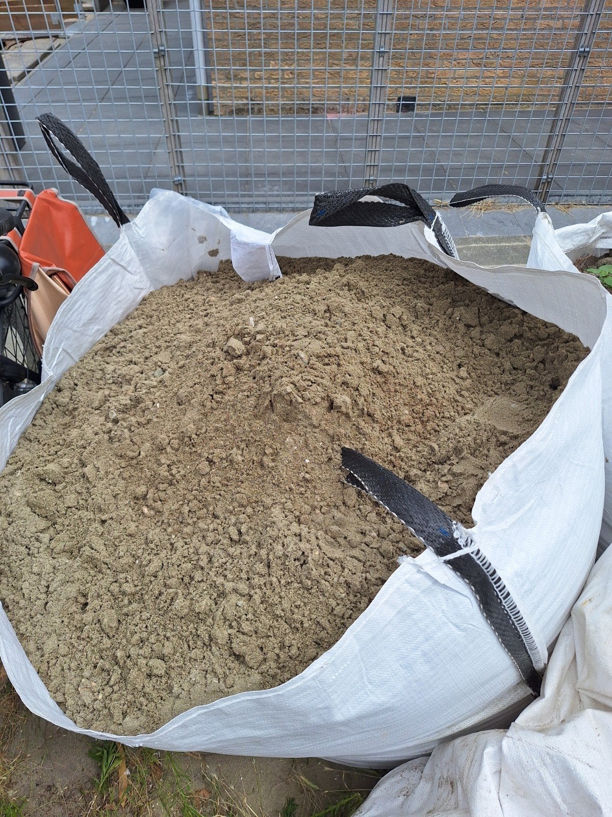 1m³ Ophoogzand in Big Bag, Ophalen, Nieuw, Ophoogzand