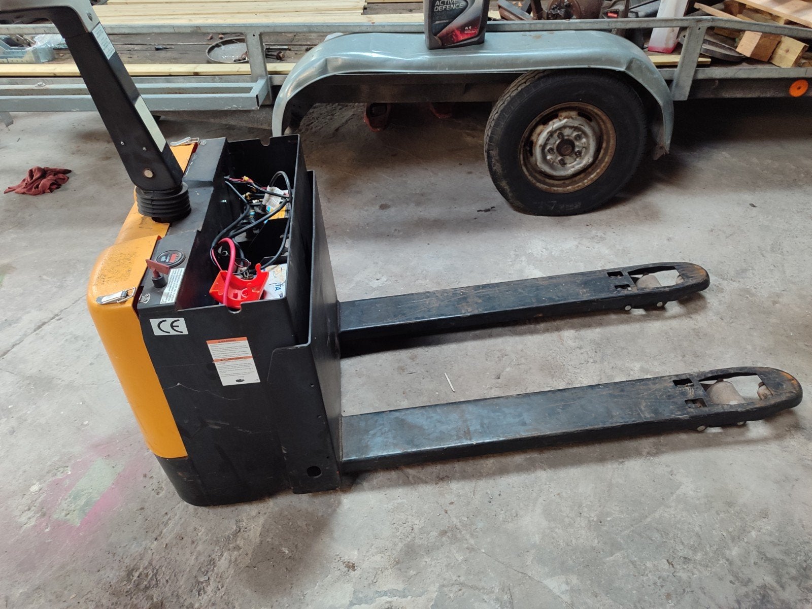 tekoop elektrische palletkar, Gebruikt
