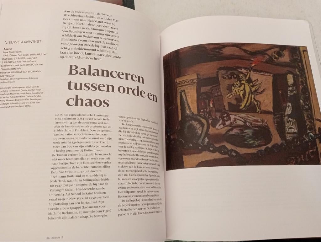 Max Beckmann Hendrik Werkman David Hockney Edvard Munch, Ophalen of Verzenden, Gelezen
