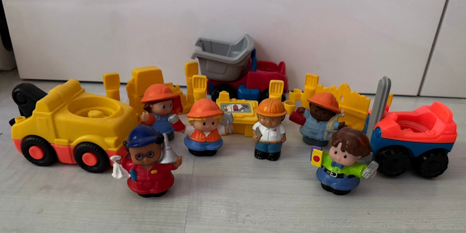 Little people bouwplaats set, Ophalen of Verzenden, Zo goed als nieuw, Speelset, Met geluid