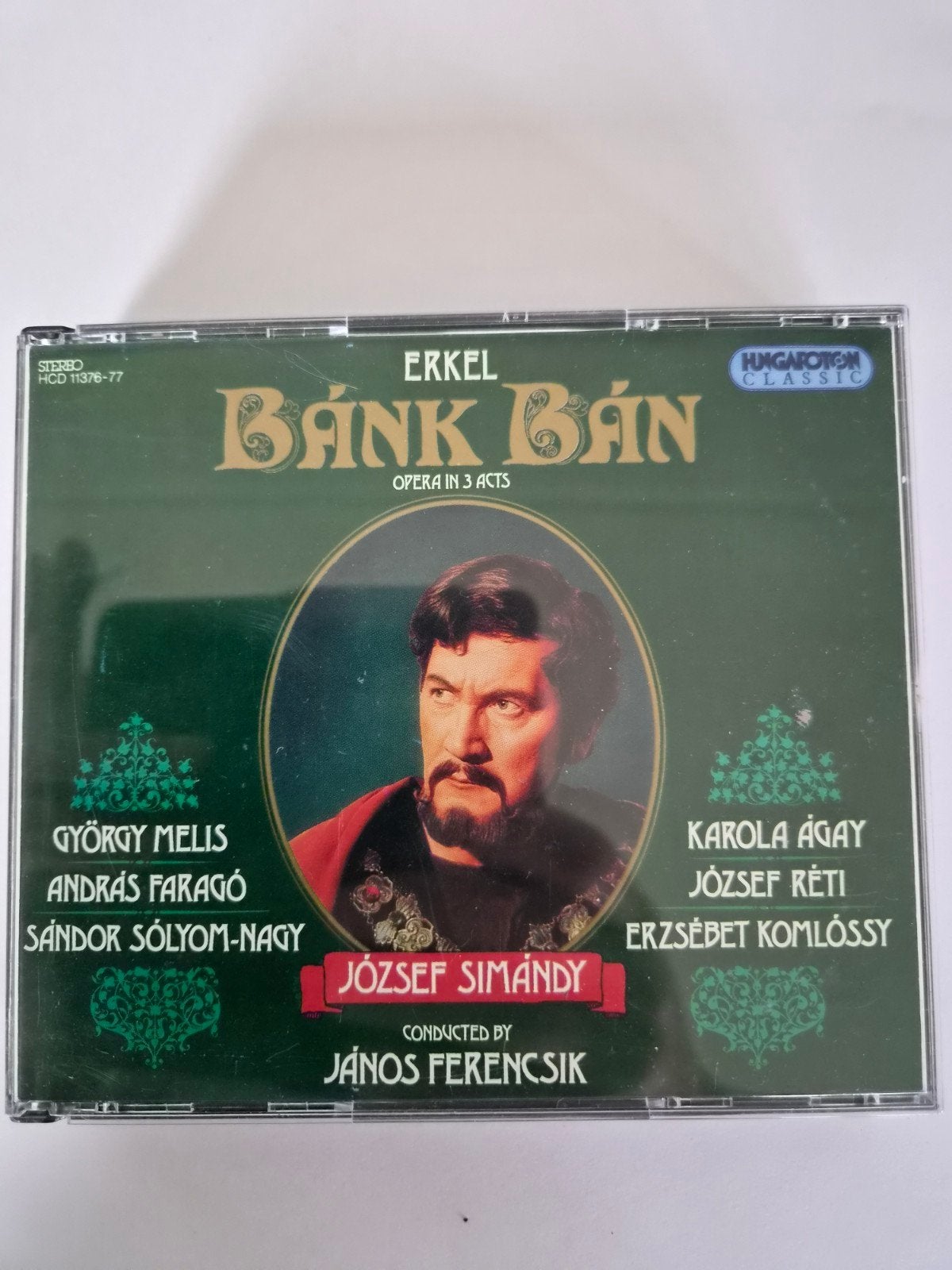 Erkel Ferenc - Bánk Bán Opera (HCD 11376-77), Overige componisten, Opera of Operette, Ophalen of Verzenden, Zo goed als nieuw