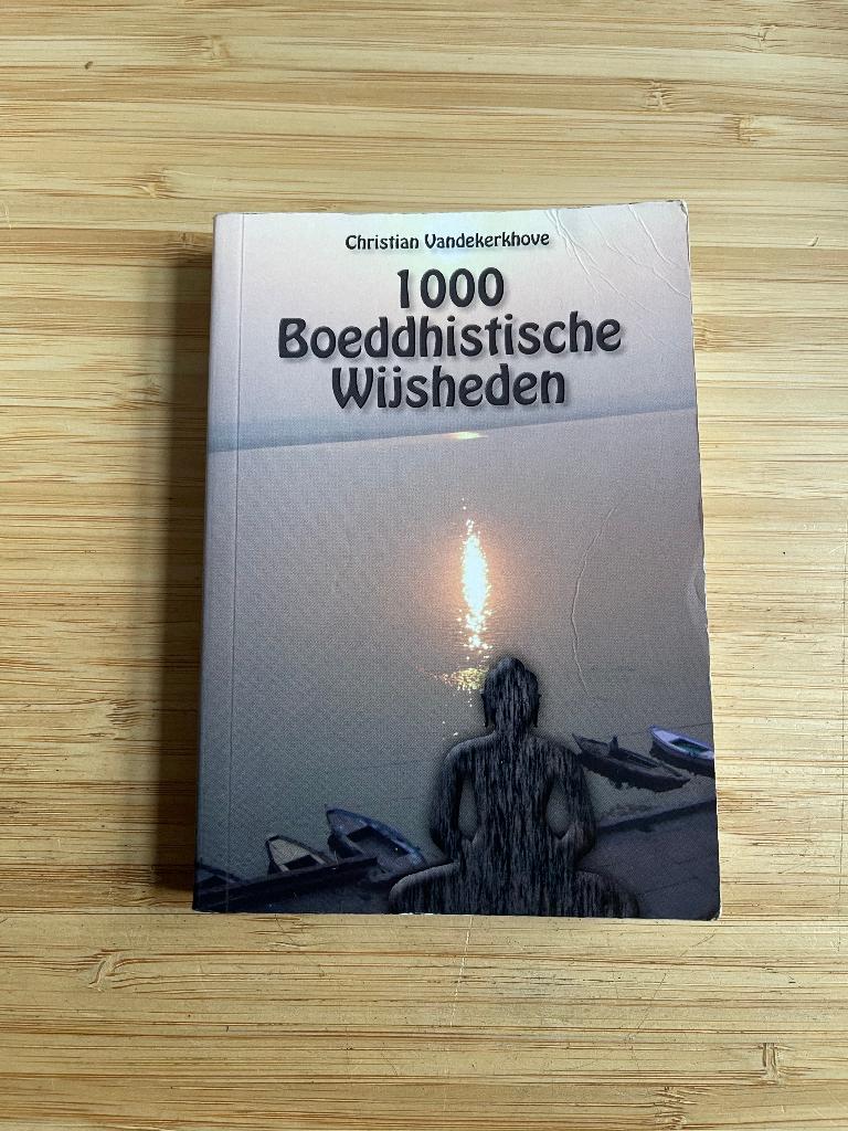 1000 Boeddhistische wijsheden Christian Vandekerkhove, Ophalen of Verzenden, Gelezen, Overige onderwerpen, Achtergrond en Informatie