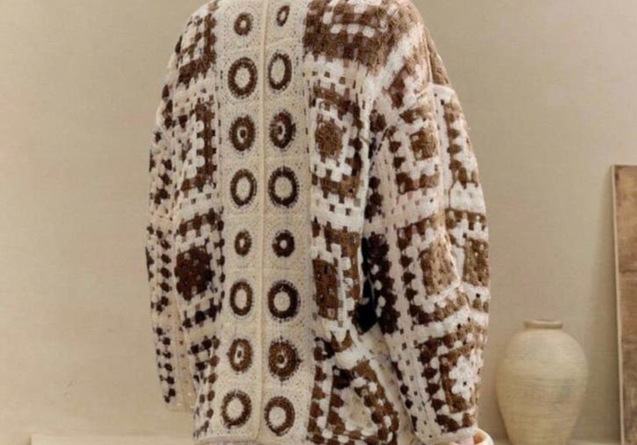 Donkerbruin/beige vest, Ophalen of Verzenden, Nieuw, Maat 38/40 (M), Beige