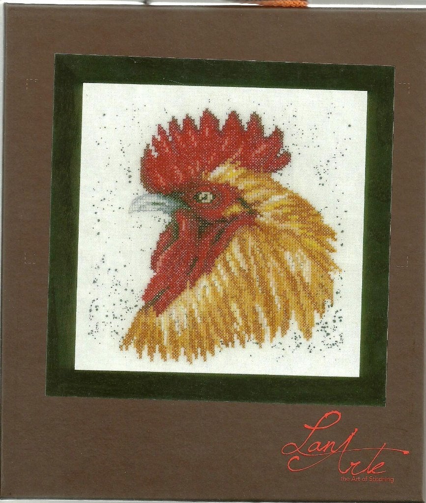 Cado aanbieding lanarte borduurpakket, BROWN ROOSTER 490, Hobby en Vrije tijd, Ophalen of Verzenden, Nieuw, Handborduren, Borduurpakket