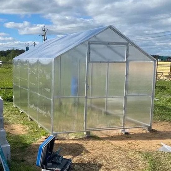 10 Nwe POLYCARBONAAT platen 165x105x1cm HELDER voor tuinkas, Tuin en Terras, Kassen, Ophalen, Overige materialen, Polycarbonaat
