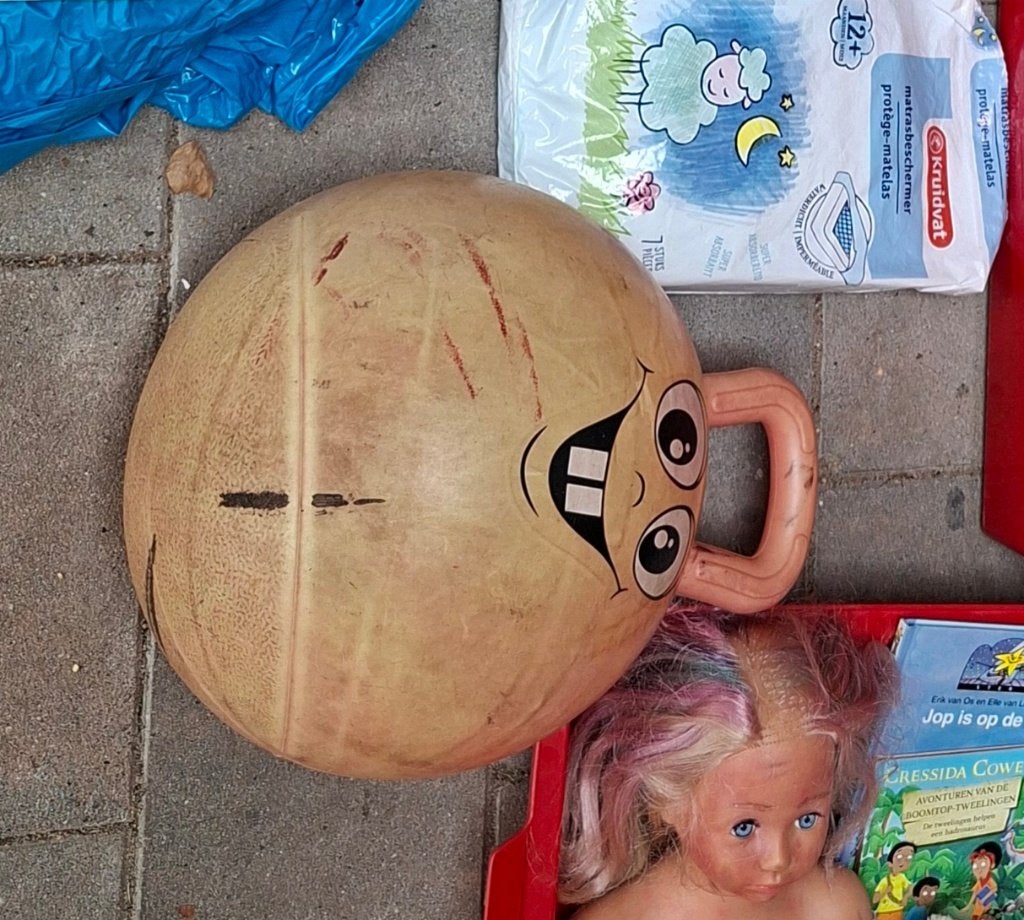 Gratis skippybal, Verzenden, Gebruikt