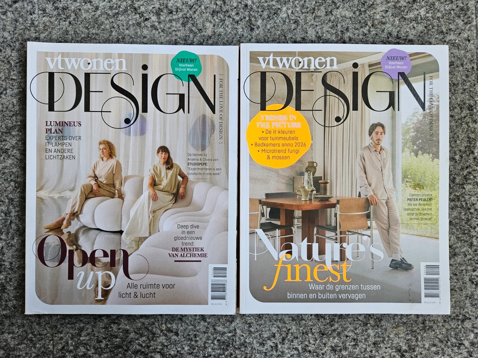 VT Wonen Design Magazine - 2 edities 2026, Ophalen of Verzenden, Gelezen, Overige typen