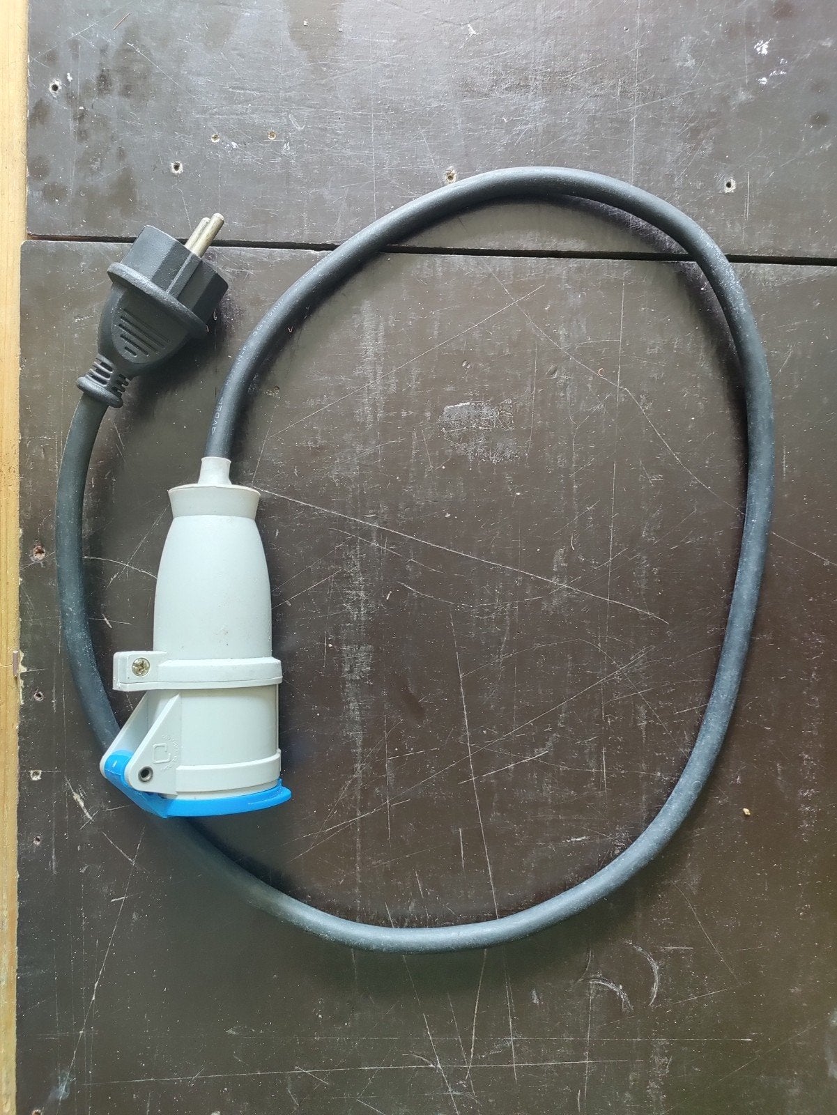 Caravan stekker / camper / camping /CEE / adapter/ 1 meter, Ophalen of Verzenden