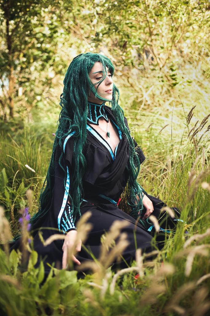 Cosplay Hades Aidoneus - Kamigami no Asobi Maat S, Ophalen of Verzenden, Zo goed als nieuw, Pak of Jurk
