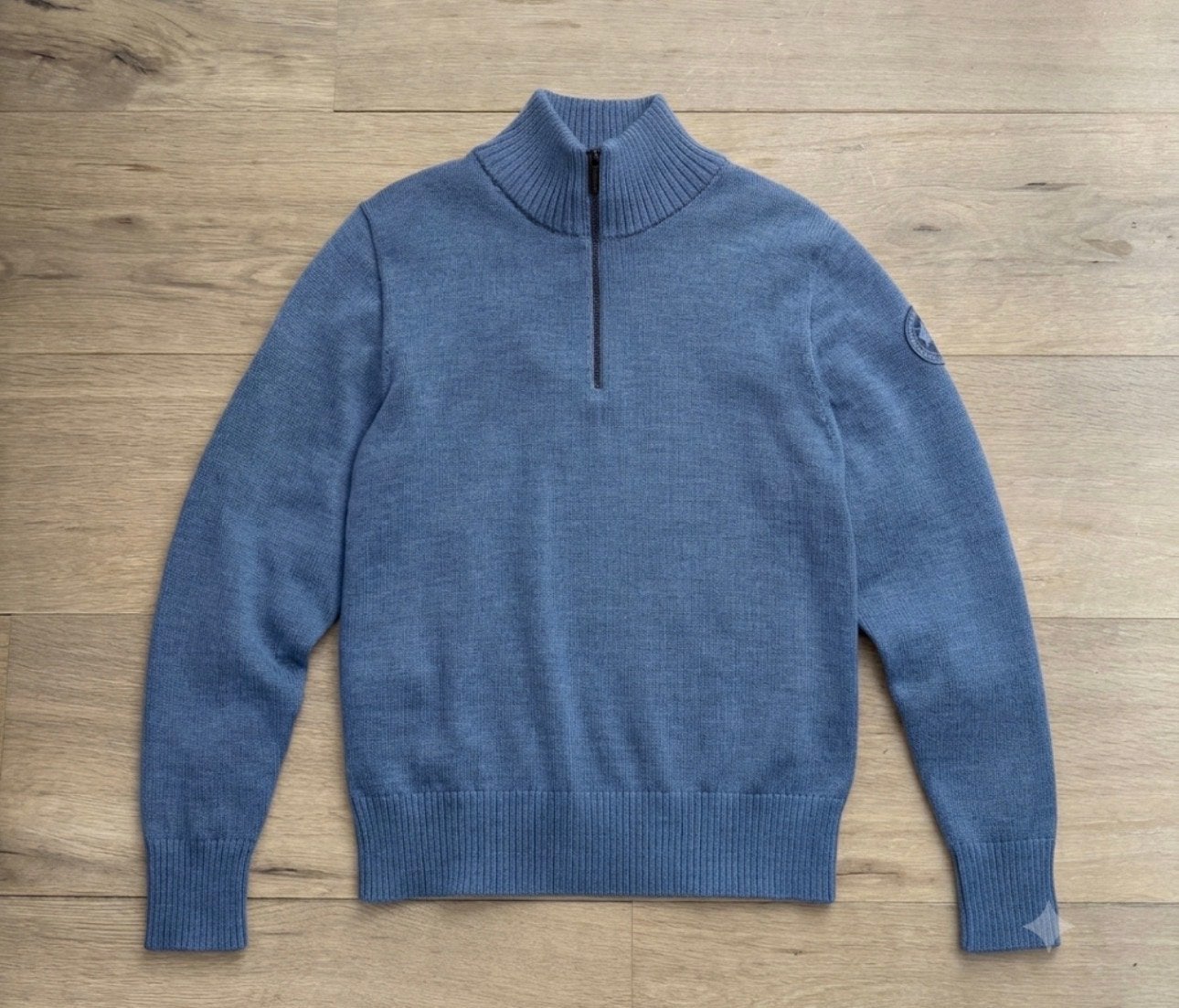 Canada Goose halfzip trui - Nieuw met kaartjes - Maat M, Verzenden, Nieuw, Maat 48/50 (M), Blauw
