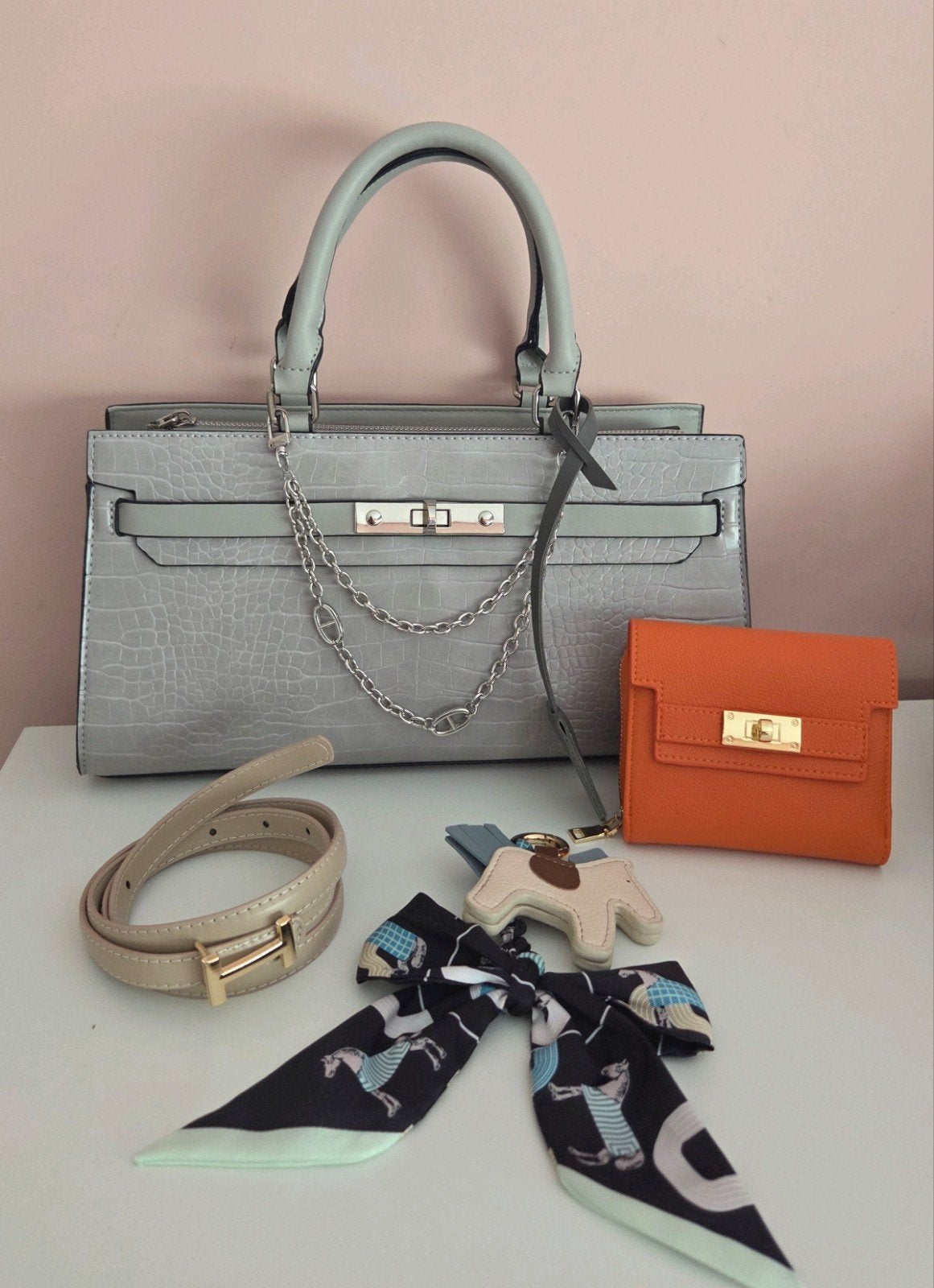 nieuw Hermes kelly giftset [vaste prijs €60, Sieraden, Tassen en Uiterlijk, Tassen | Damestassen, Ophalen of Verzenden, Nieuw