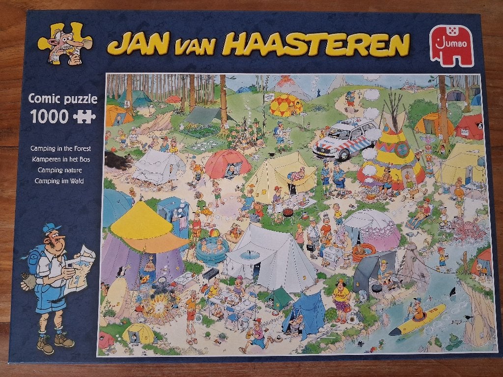 Puzzel Jan van Haasteren, Hobby en Vrije tijd, Denksport en Puzzels, Ophalen, 500 t/m 1500 stukjes, Zo goed als nieuw, Legpuzzel