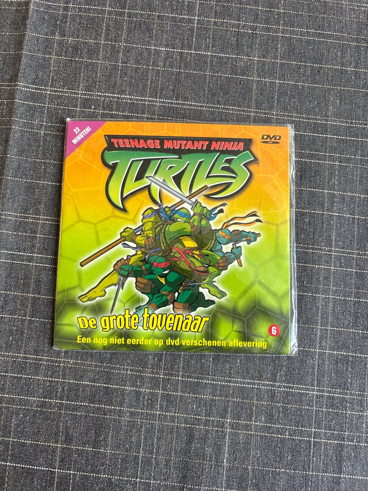 Teenage Mutant Ninja Turtles - De Grote Tovenaar DVD Sealed!, Zo goed als nieuw, Vanaf 6 jaar, Familie, Film