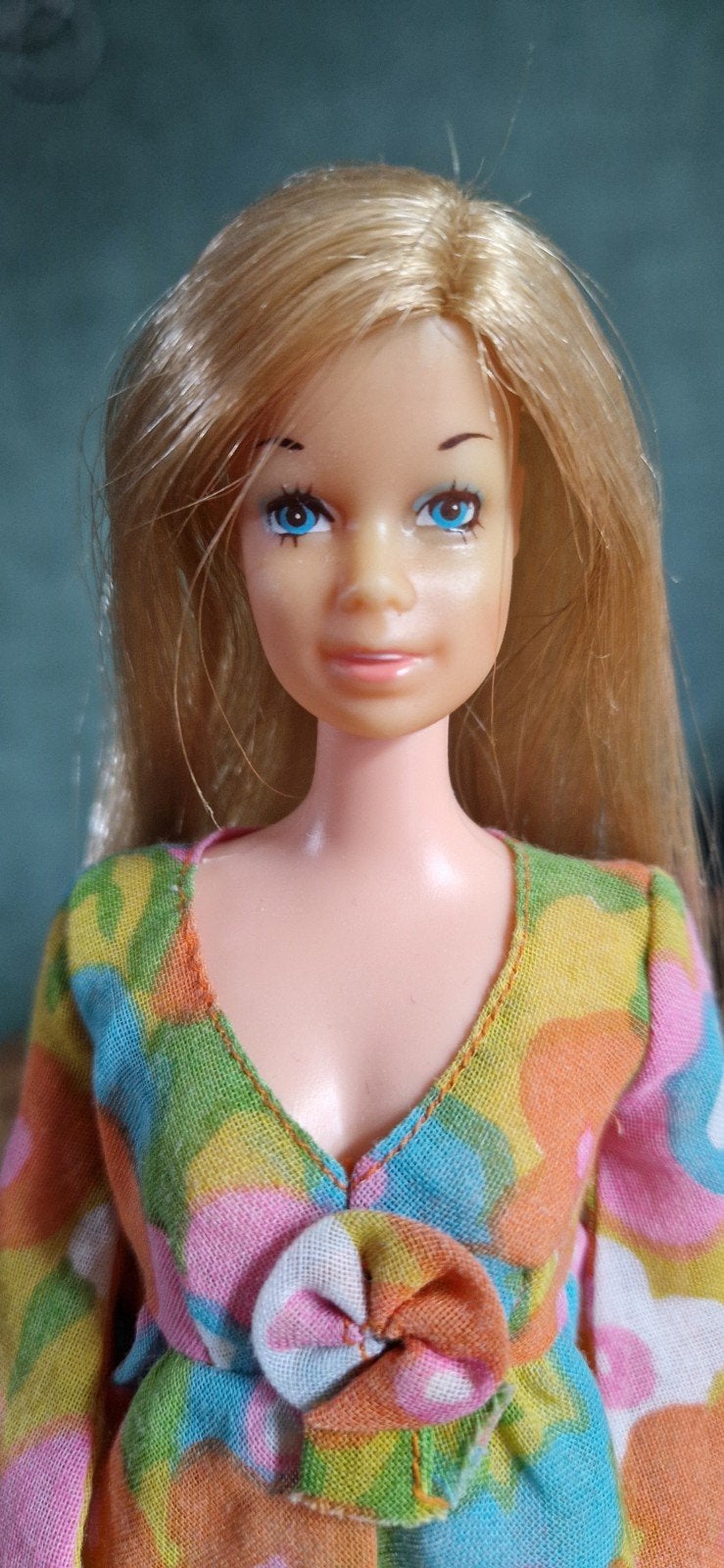 Barbie met Stacey face 1974, Verzamelen, Ophalen of Verzenden, Zo goed als nieuw, Pop