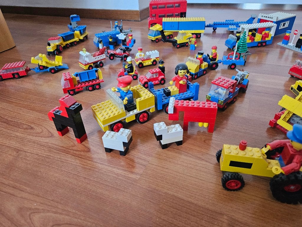 Lego vintage - grote verzameling -, Gebruikt, Lego, Ophalen of Verzenden, LEGOLAND