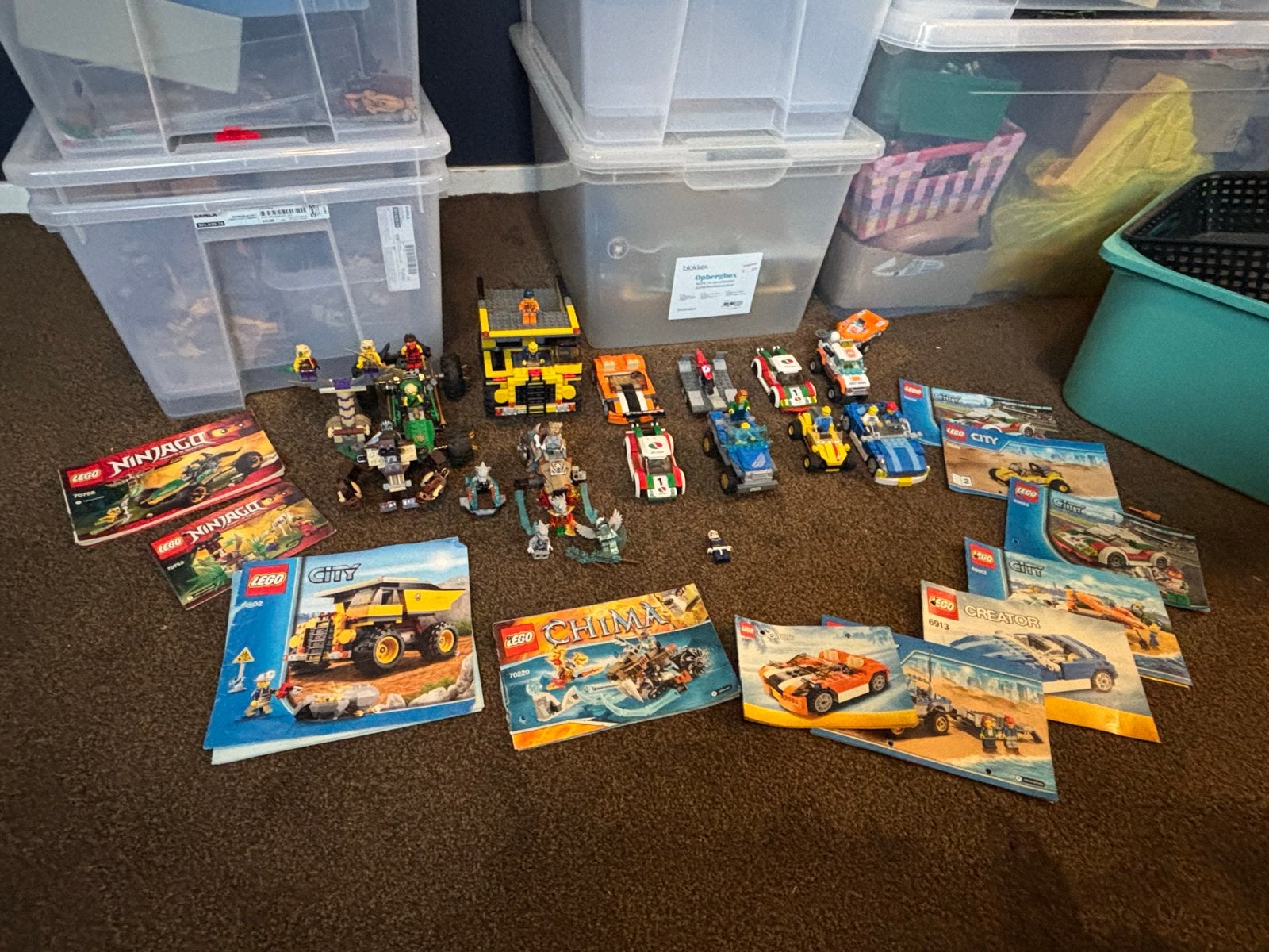 Grote Lego verzameling: Ninjago, Chima, City en meer!, Ophalen of Verzenden, Gebruikt, Lego