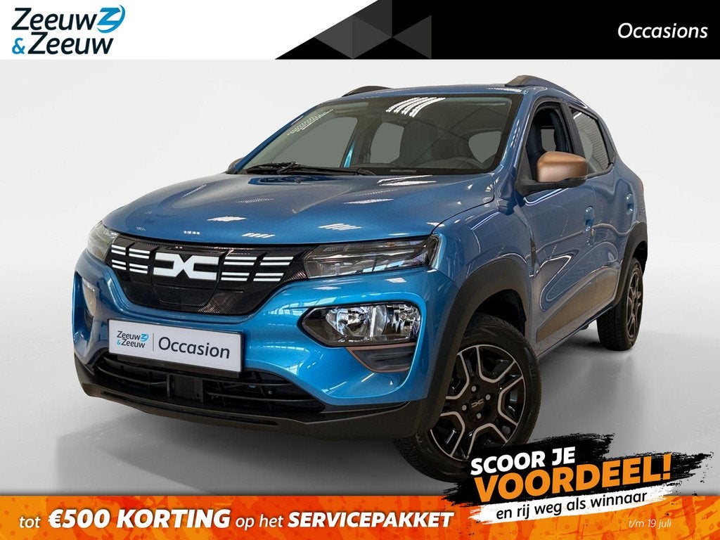 Dacia Spring EXTREME | 27KWH | NAVI | CAMERA | NL-AUTO |, 12 maanden, Gebruikt, 220 km, Parkeersensor