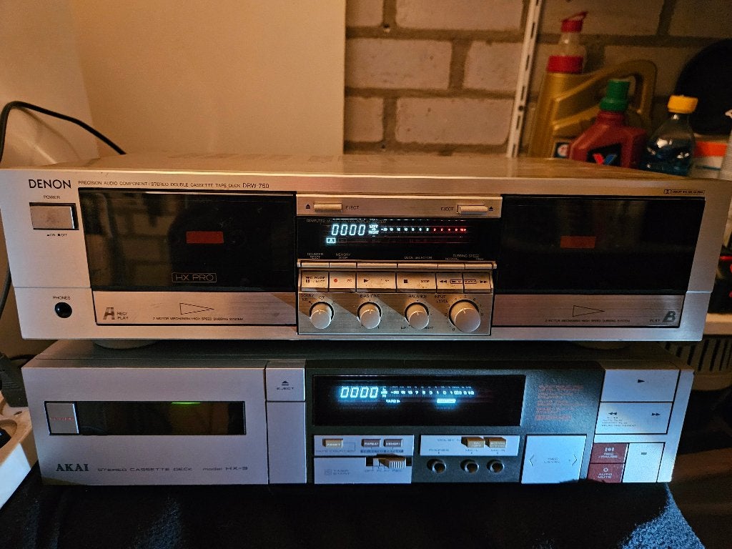 te koop 2 casettedecks, Ophalen, Overige merken