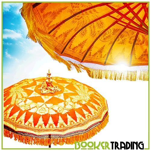 BoHo parasol uit Bali [IBIZA style!] mooie kwaliteit, Tuin en Terras, Parasols, Booker Trading, Wim@bookertrading.nl, Nieuw, Ophalen of Verzenden