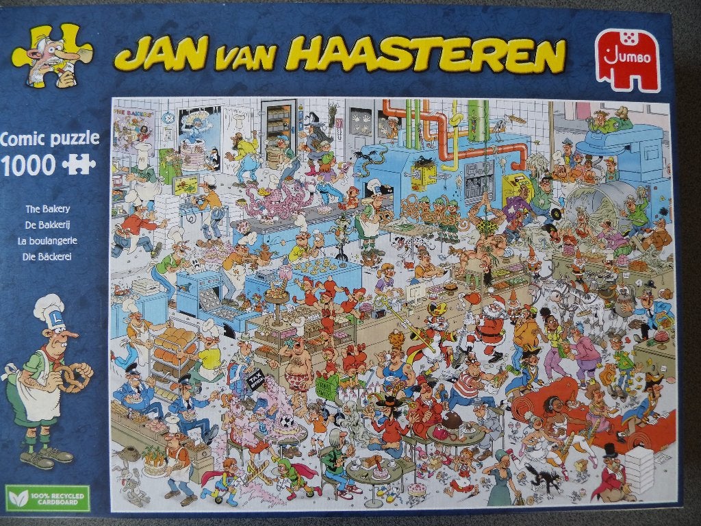 van haasteren puzzel 1000 stukjes, Ophalen, 500 t/m 1500 stukjes, Zo goed als nieuw, Legpuzzel